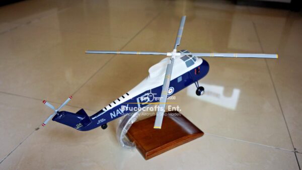 Model of Westland Wessex with detailed craftsmanship